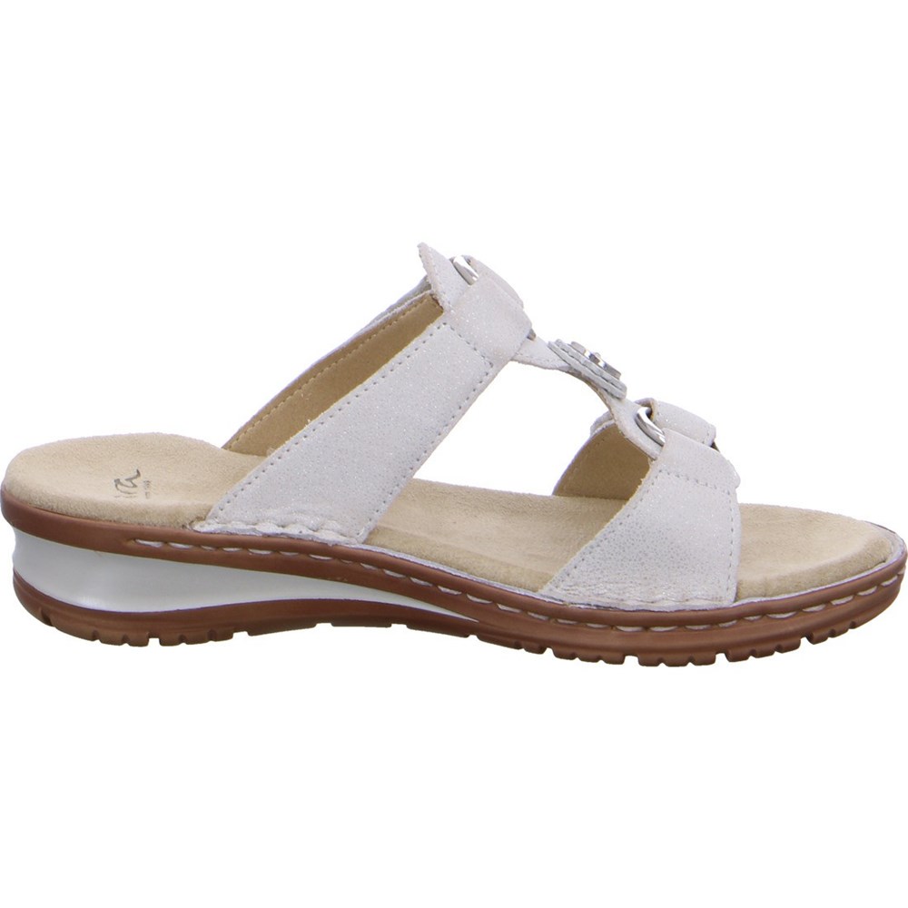 ARA Mules Hawaii nebbia Mules Sko Dame Grå | RD0394586