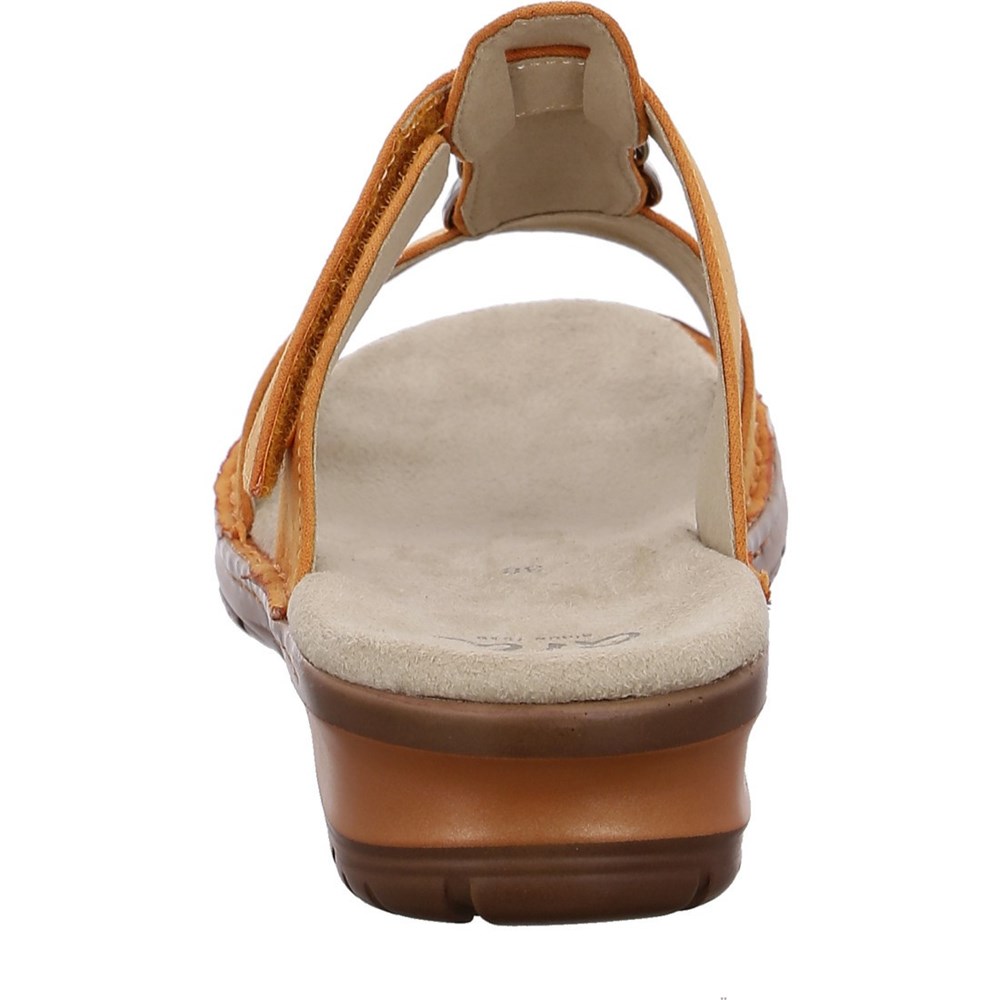 ARA Mules Hawaii ochre Mules Sko Dame Brune | HT2419706