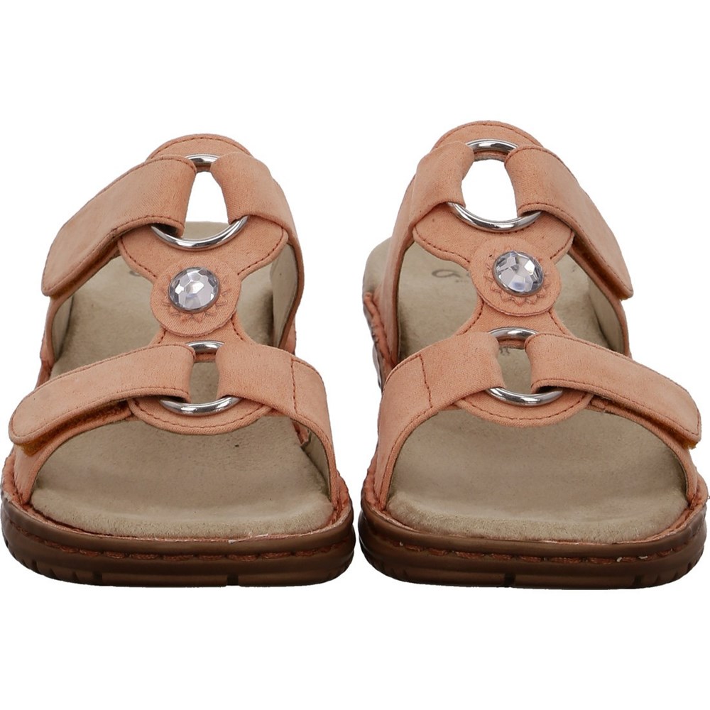 ARA Mules Hawaii peach Mules Sko Dame Rød | VF8510943