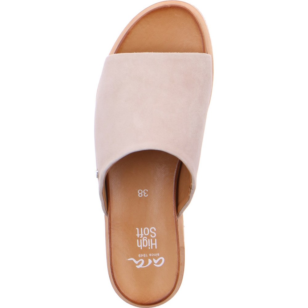 ARA Mules Kent Mules Sko Dame Beige | CZ4096315