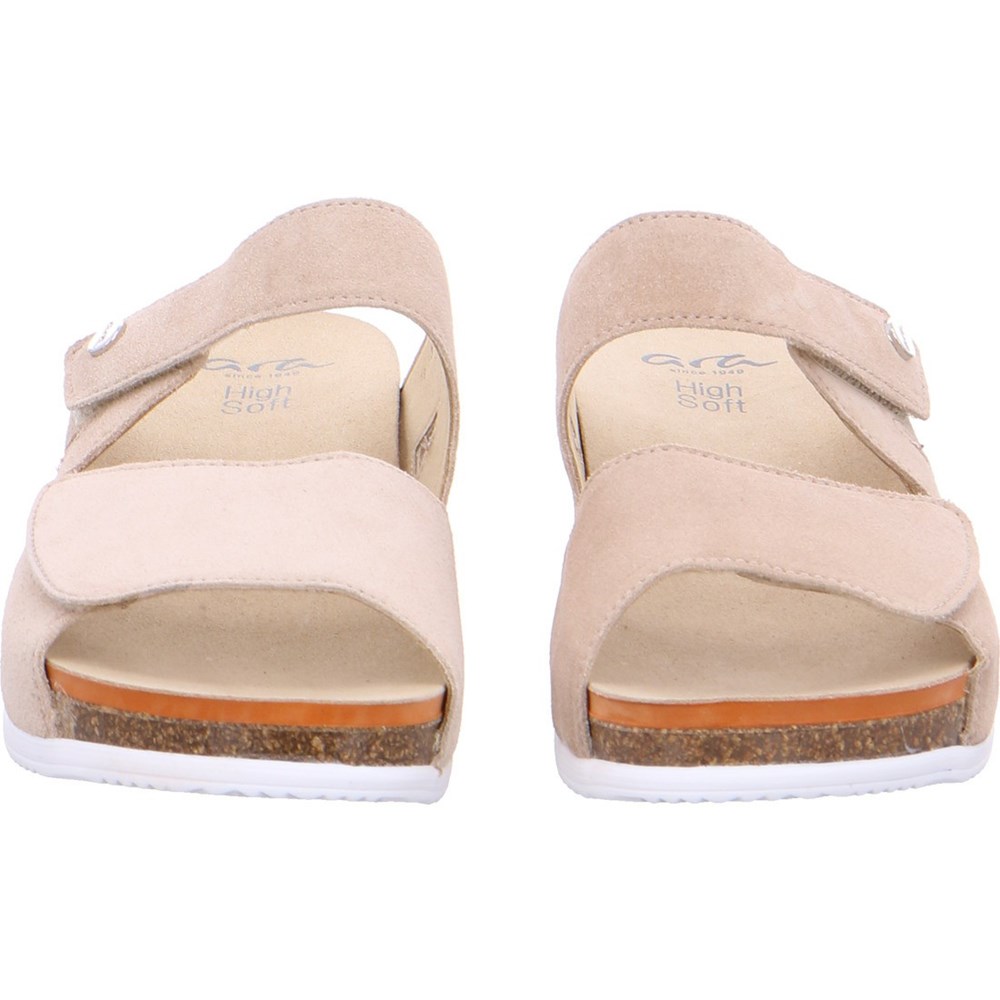 ARA Mules Norderney Mules Sko Dame Beige | OF9518473