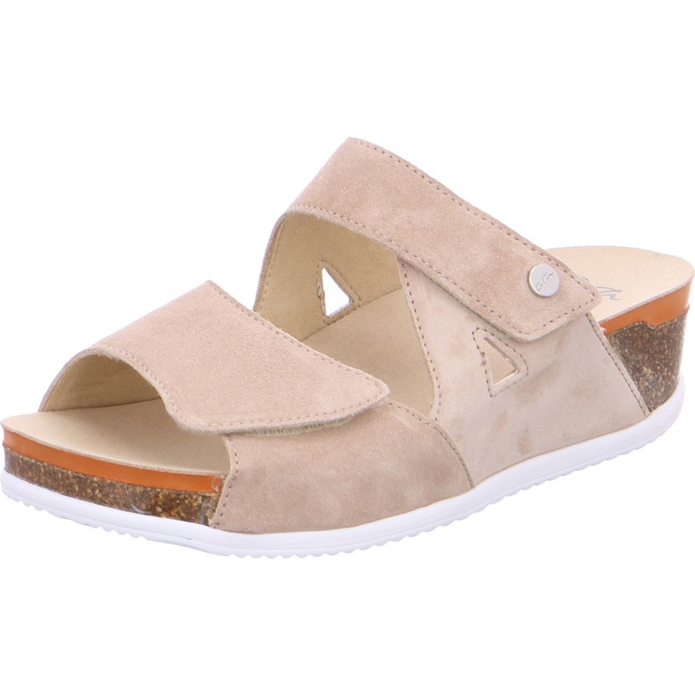 ARA Mules Norderney Mules Sko Dame Beige | OF9518473