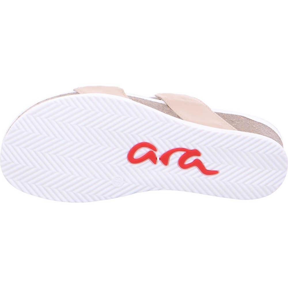 ARA Mules Norderney Mules Sko Dame Beige | WT8601257