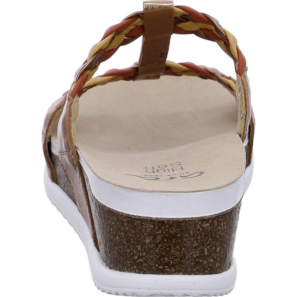 ARA Mules Norderney whisky Mules Sko Dame Brune | YJ5324819