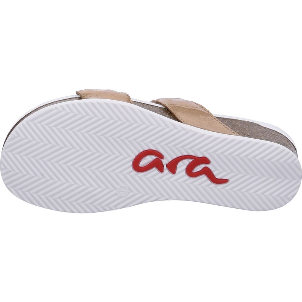 ARA Mules Norderney whisky Mules Sko Dame Brune | YJ5324819