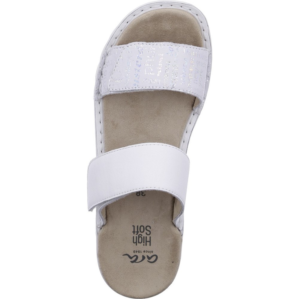 ARA Mules Tampa Mules Sko Dame Hvite | UV5617042