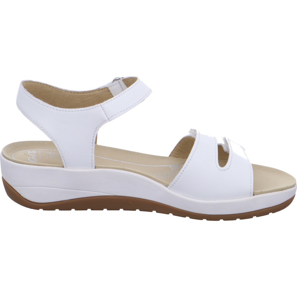 ARA Napoli Sandaler Dame Hvite | ST1854307