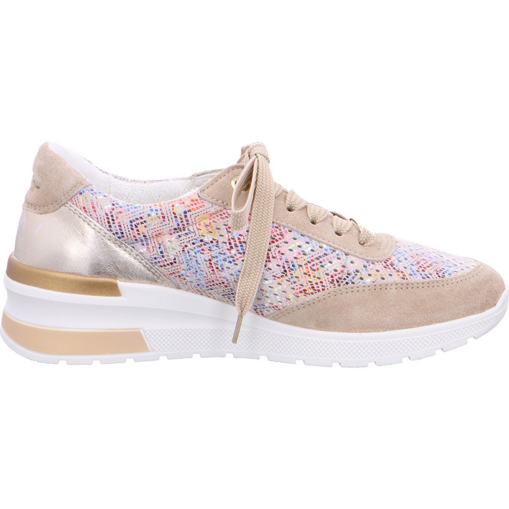 ARA Neapel multi Joggesko Dame Beige | UH3018247