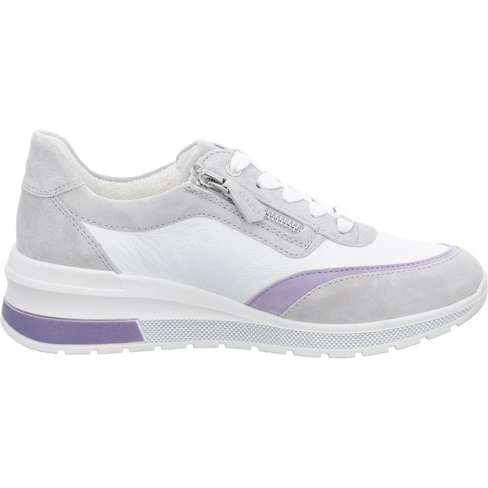 ARA Neapel pebble, lavender Joggesko Dame Grå | LN2439618