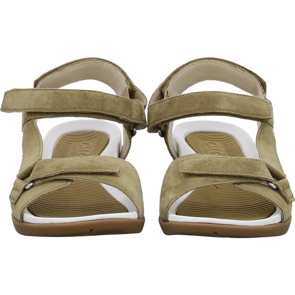 ARA Nepal Sandaler Dame Grønn | OK0873254