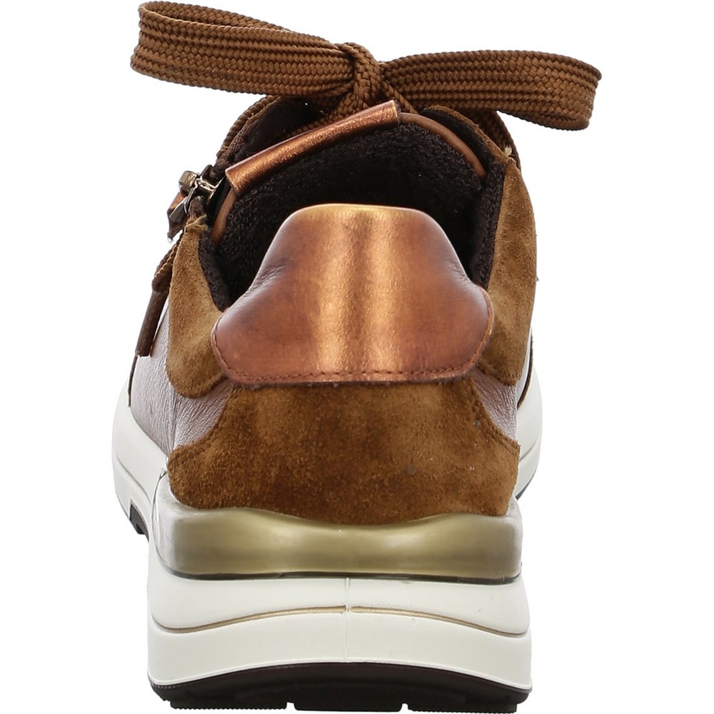 ARA Nnuts cognac Joggesko Dame Brune | CR8935074