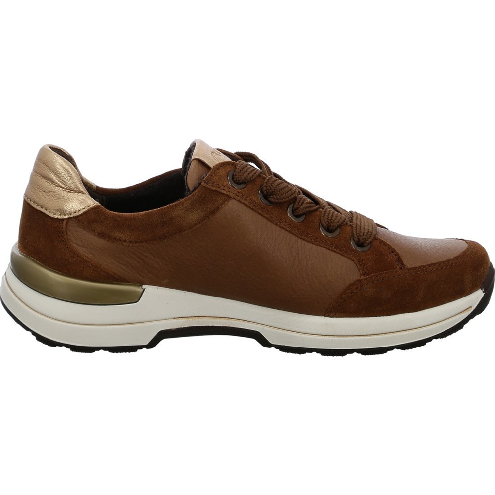 ARA Nnuts whisky Joggesko Dame Brune | NT3789641