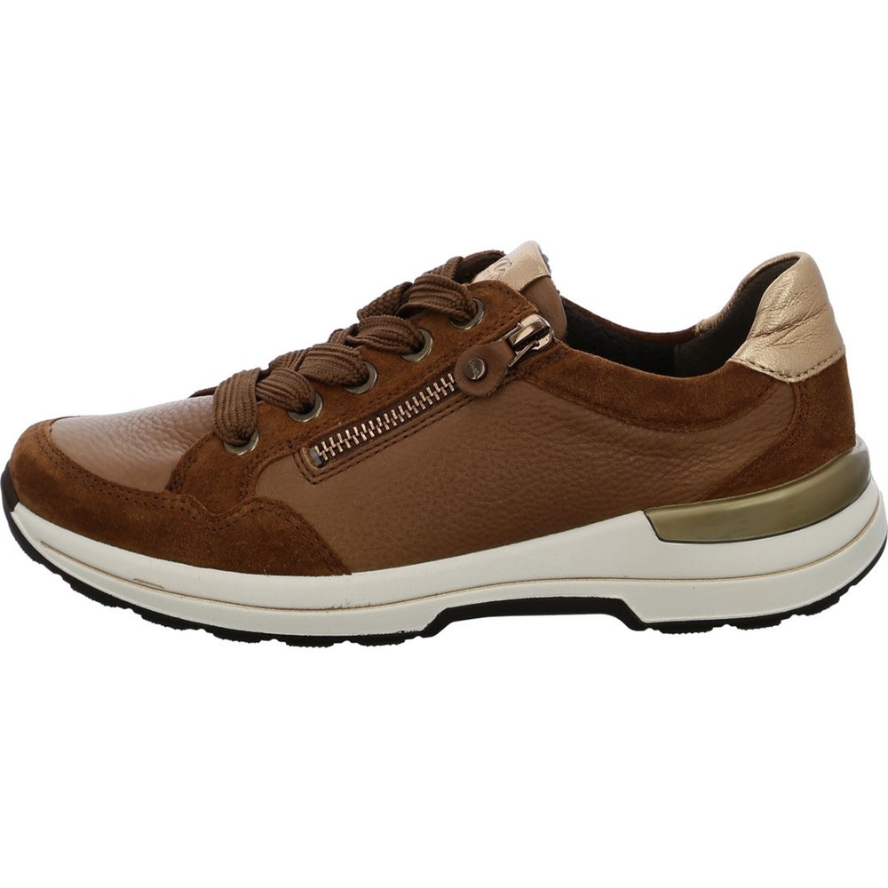 ARA Nnuts whisky Joggesko Dame Brune | NT3789641