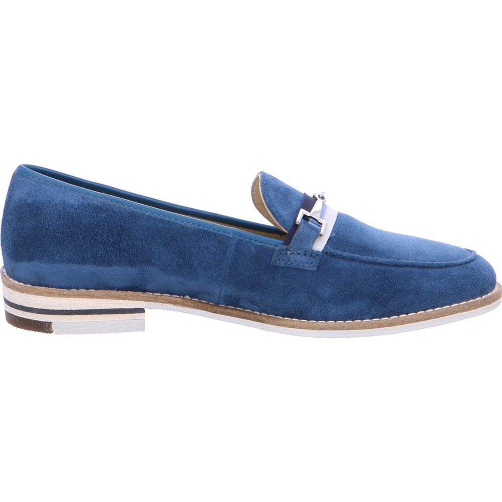 ARA Penny Kent capri Loafers Dame Blå | WK9062574