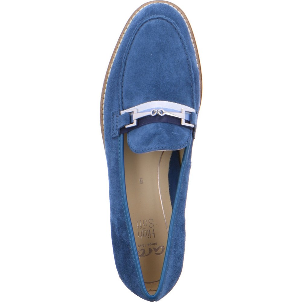 ARA Penny Kent capri Loafers Dame Blå | WK9062574