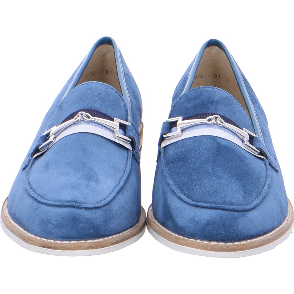 ARA Penny Kent capri Loafers Dame Blå | WK9062574