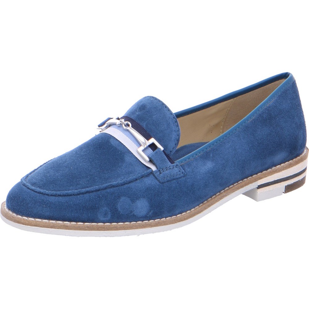 ARA Penny Kent capri Loafers Dame Blå | WK9062574