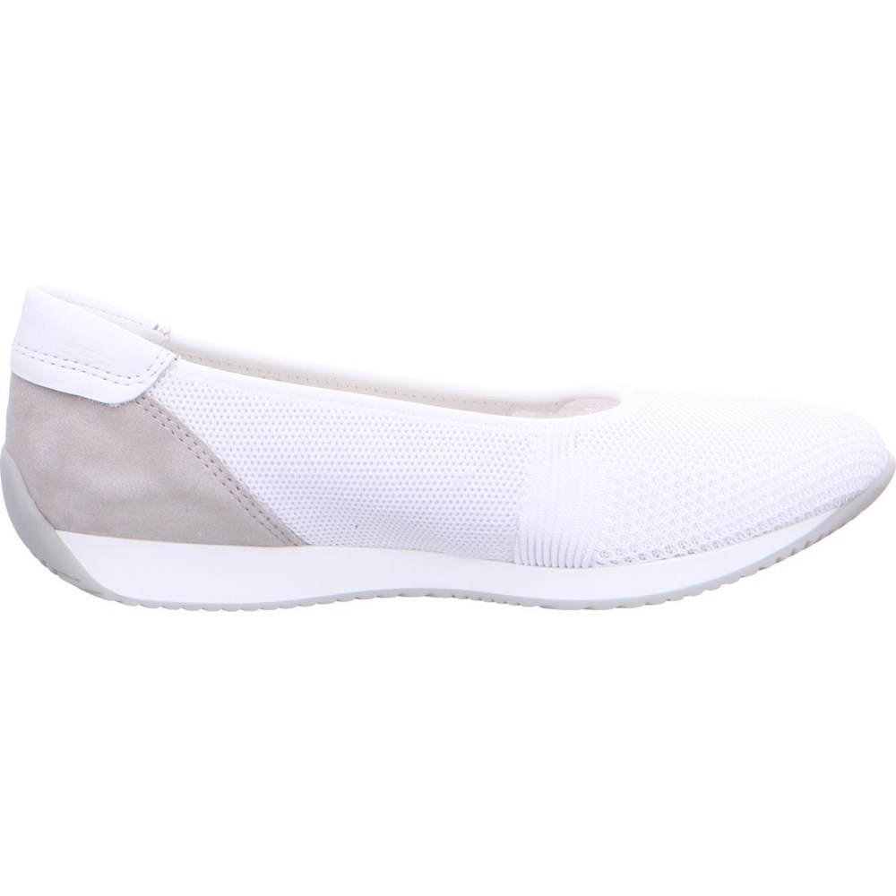 ARA Porto Loafers Dame Hvite | QM2891530