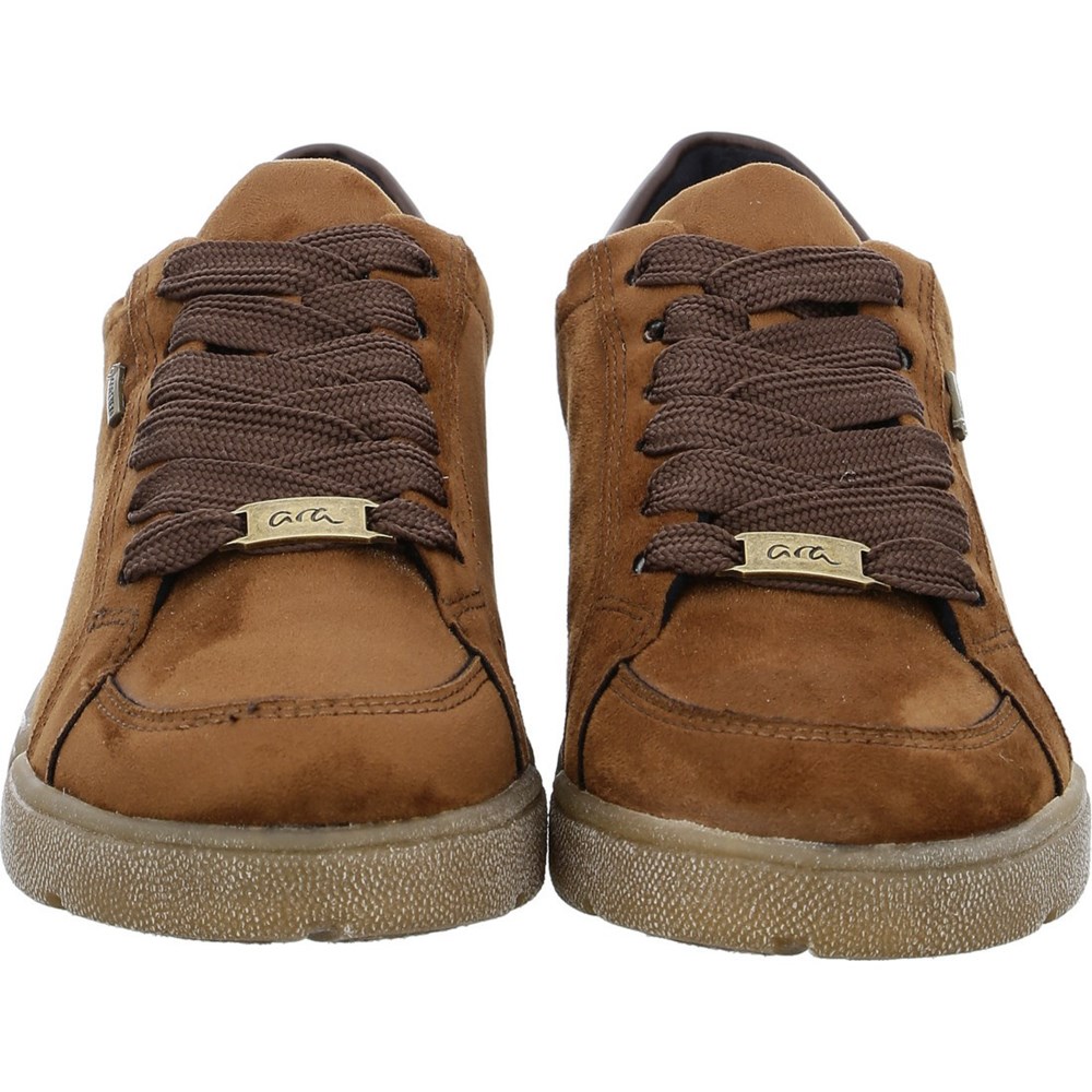 ARA Rom-Sports cognac Snøresko Dame Brune | BC1584306