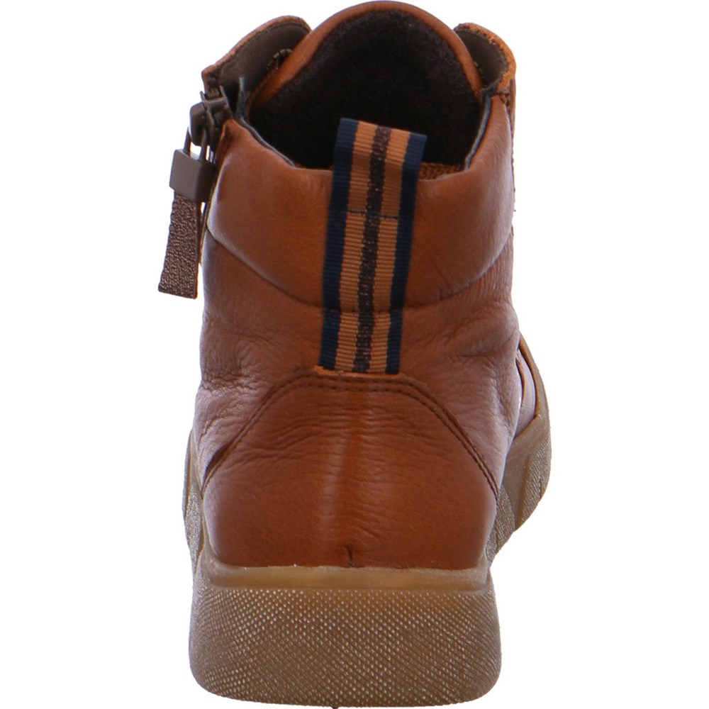 ARA Rom-Sports cognac Snøresko Dame Brune | KH7083264