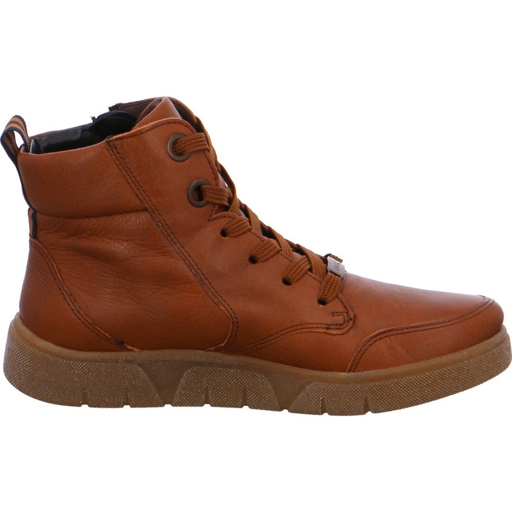 ARA Rom-Sports cognac Snøresko Dame Brune | KH7083264