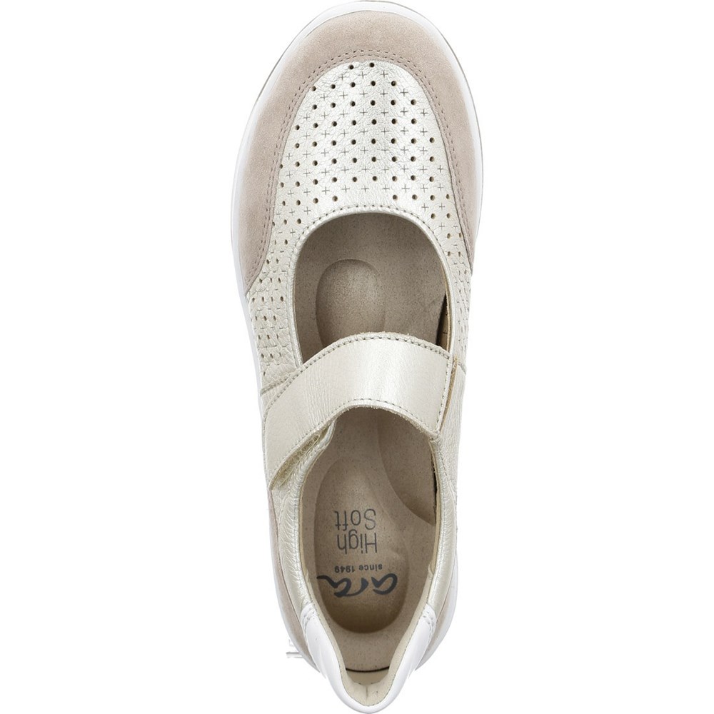 ARA Sapporo Loafers Dame Beige | BK3740268