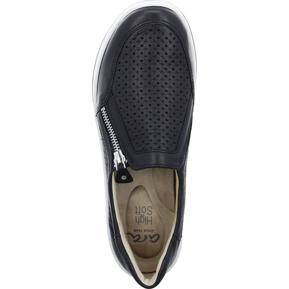 ARA Sapporo Loafers Dame Blå | DH8109247