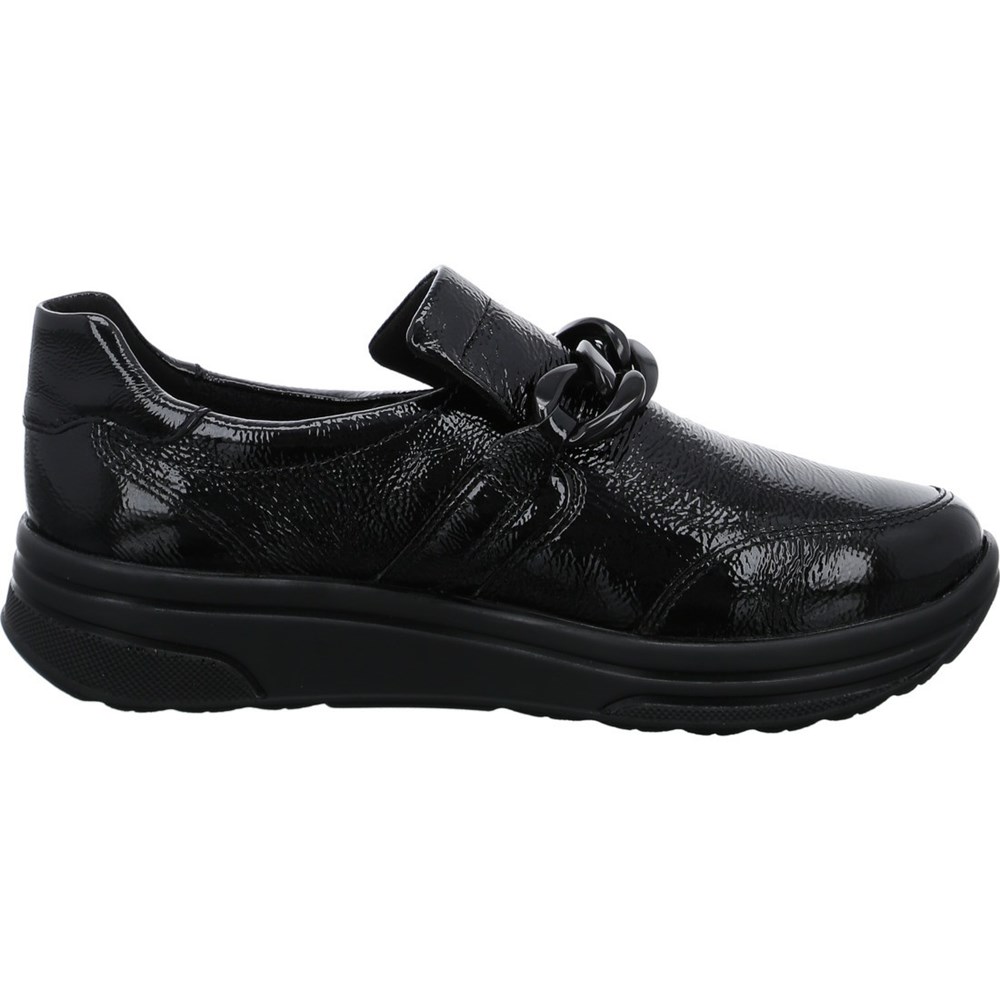 ARA Sapporo Loafers Dame Svarte | EM9762185