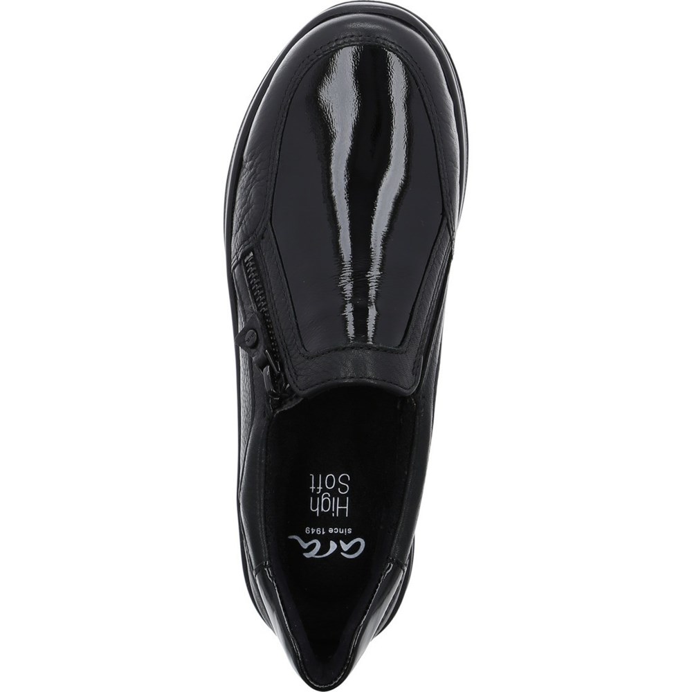 ARA Sapporo Loafers Dame Svarte | SV9362748