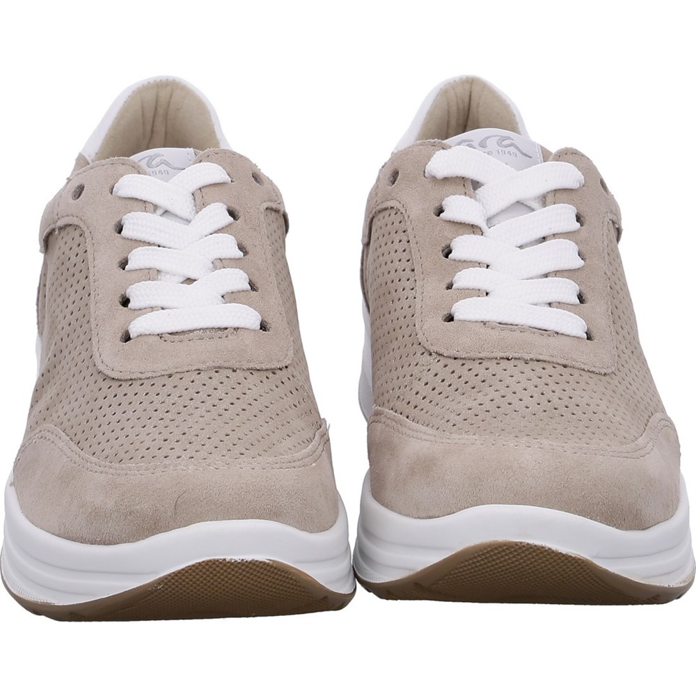 ARA Sapporo Snøresko Dame Beige | NK0927486