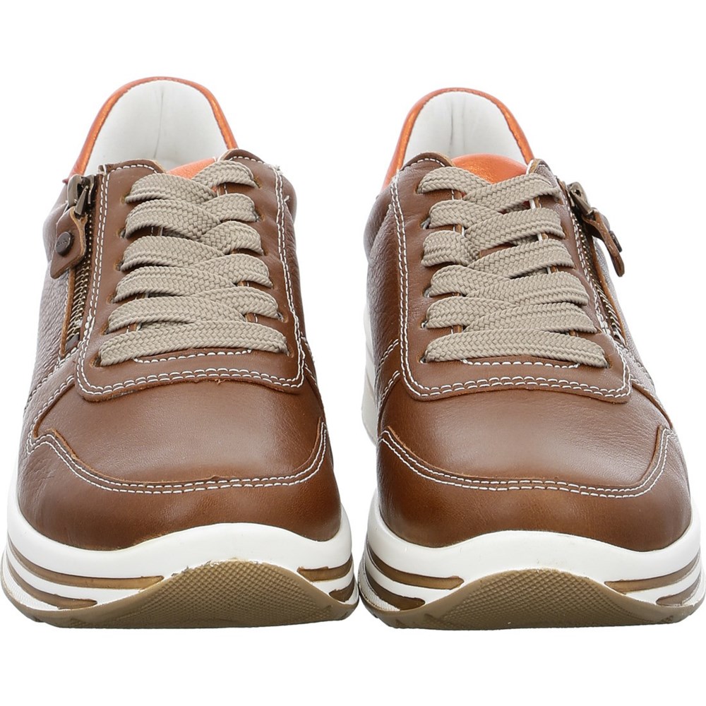 ARA Sapporo cognac Joggesko Dame Brune | ZI1734260