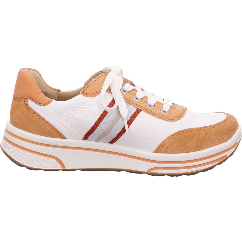 ARA Sapporo peach Joggesko Dame Hvite | SV2495380