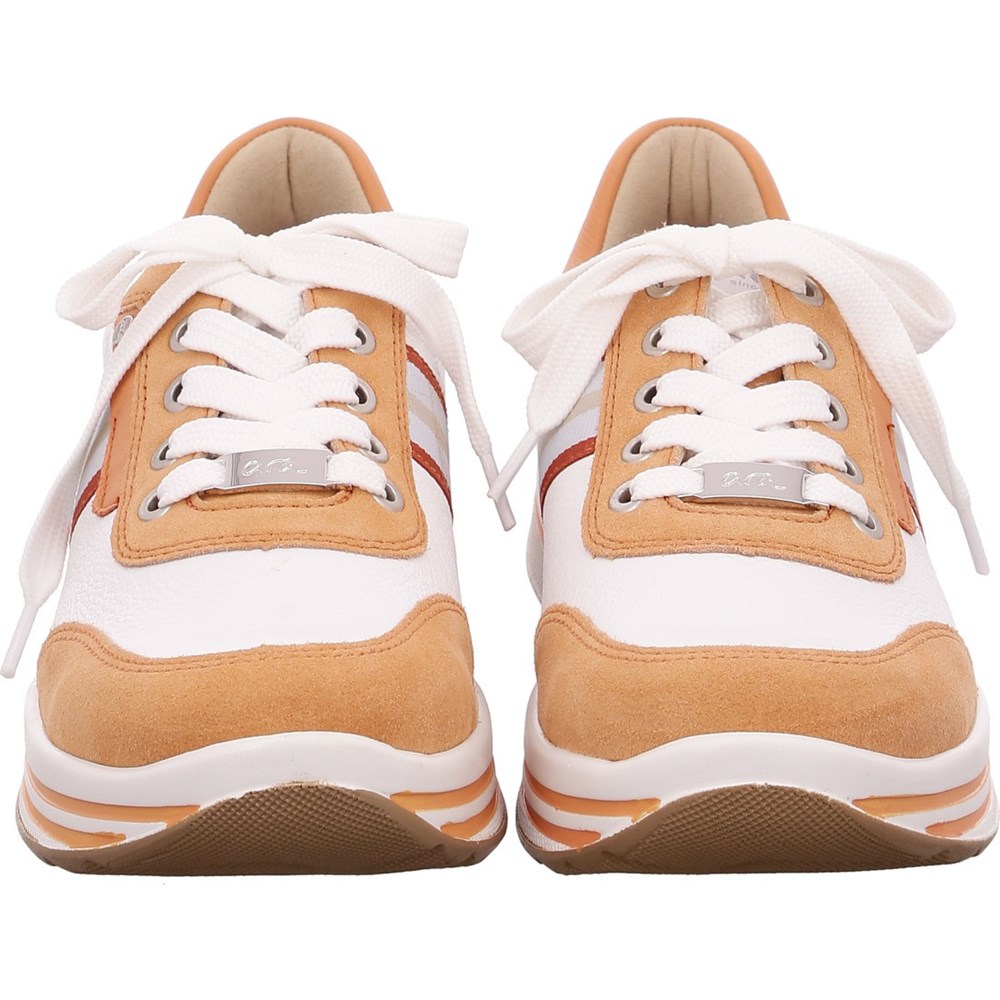 ARA Sapporo peach Joggesko Dame Hvite | SV2495380