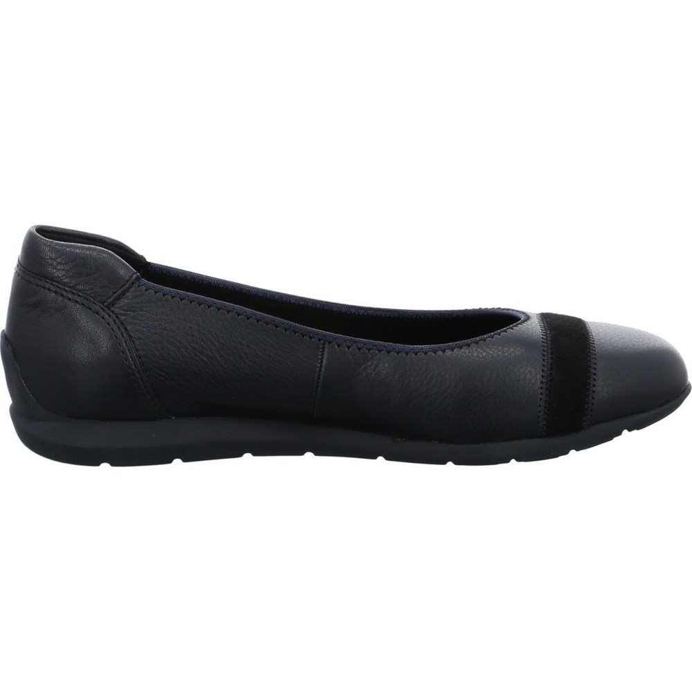 ARA Sardinia Loafers Dame Svarte | XE7134856