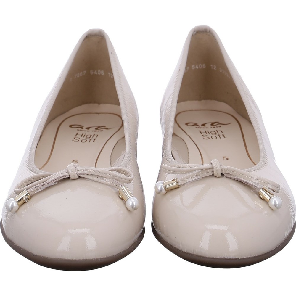 ARA Sardinia nude Ballerinasko Dame Beige | IJ7650341