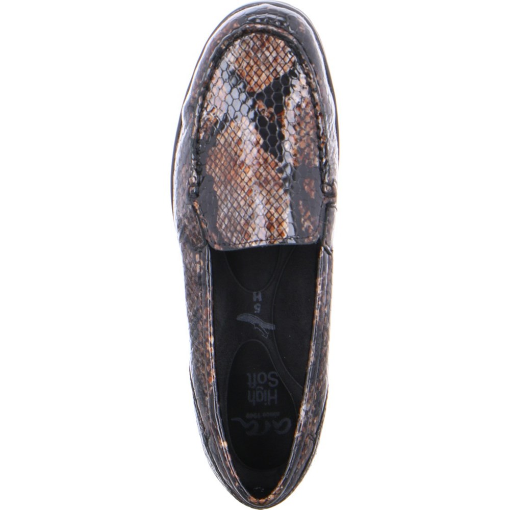 ARA Slip-ons Dallas Loafers Dame Brune | RZ5740189