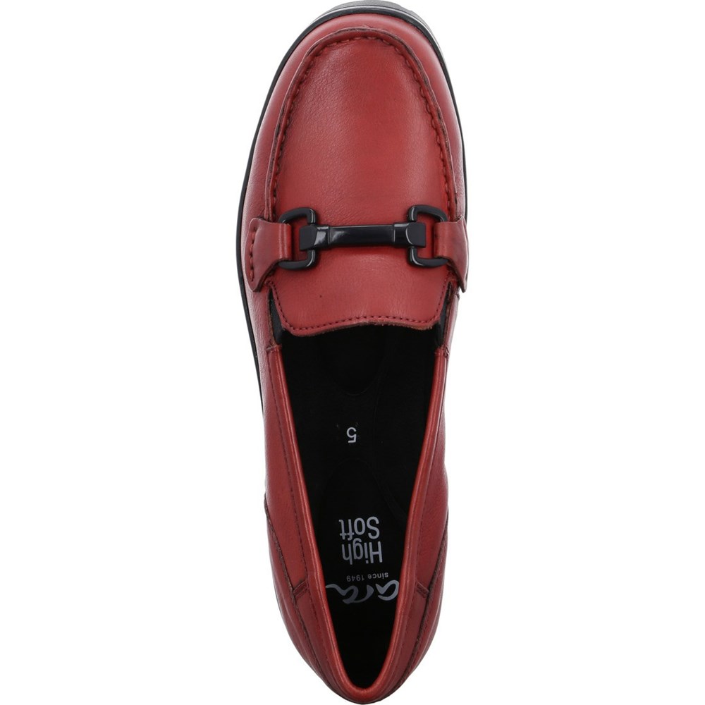 ARA Slip-ons Dallas Loafers Dame Rød | ZE6125980