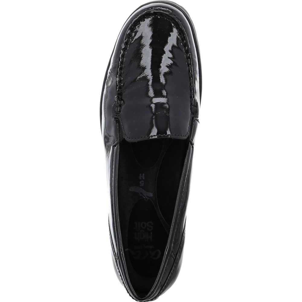 ARA Slip-ons Dallas Loafers Dame Svarte | CF2091578