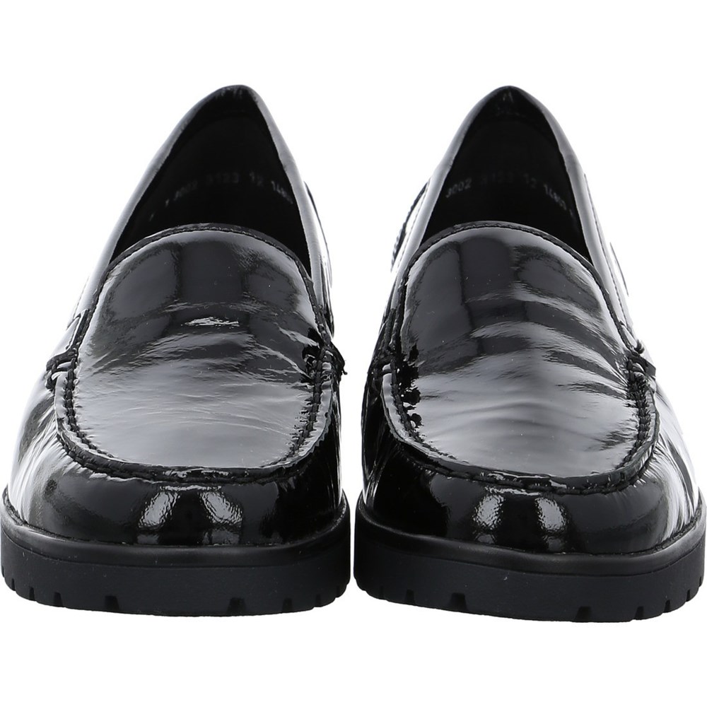 ARA Slip-ons Dallas Loafers Dame Svarte | CF2091578