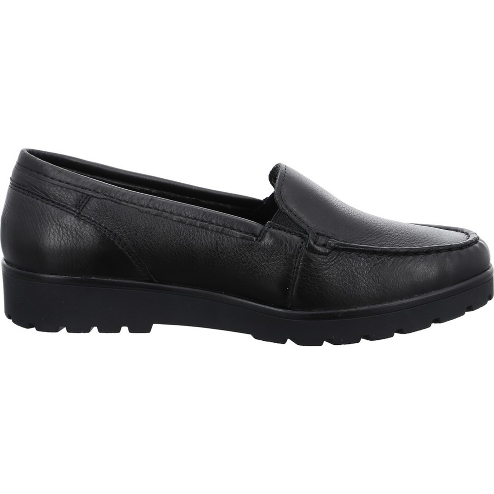 ARA Slip-ons Dallas Loafers Dame Svarte | HA7834629