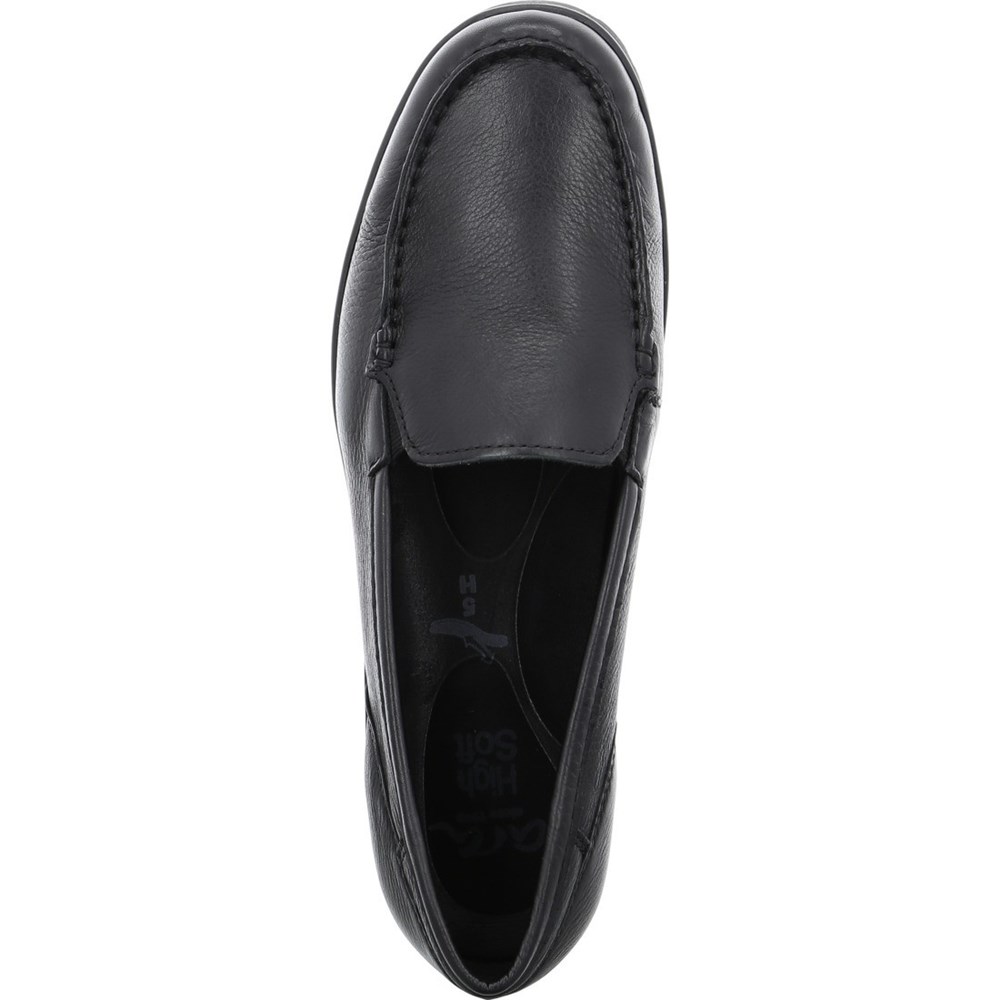 ARA Slip-ons Dallas Loafers Dame Svarte | HA7834629