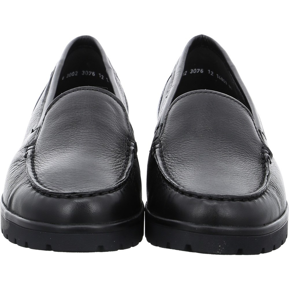 ARA Slip-ons Dallas Loafers Dame Svarte | HA7834629