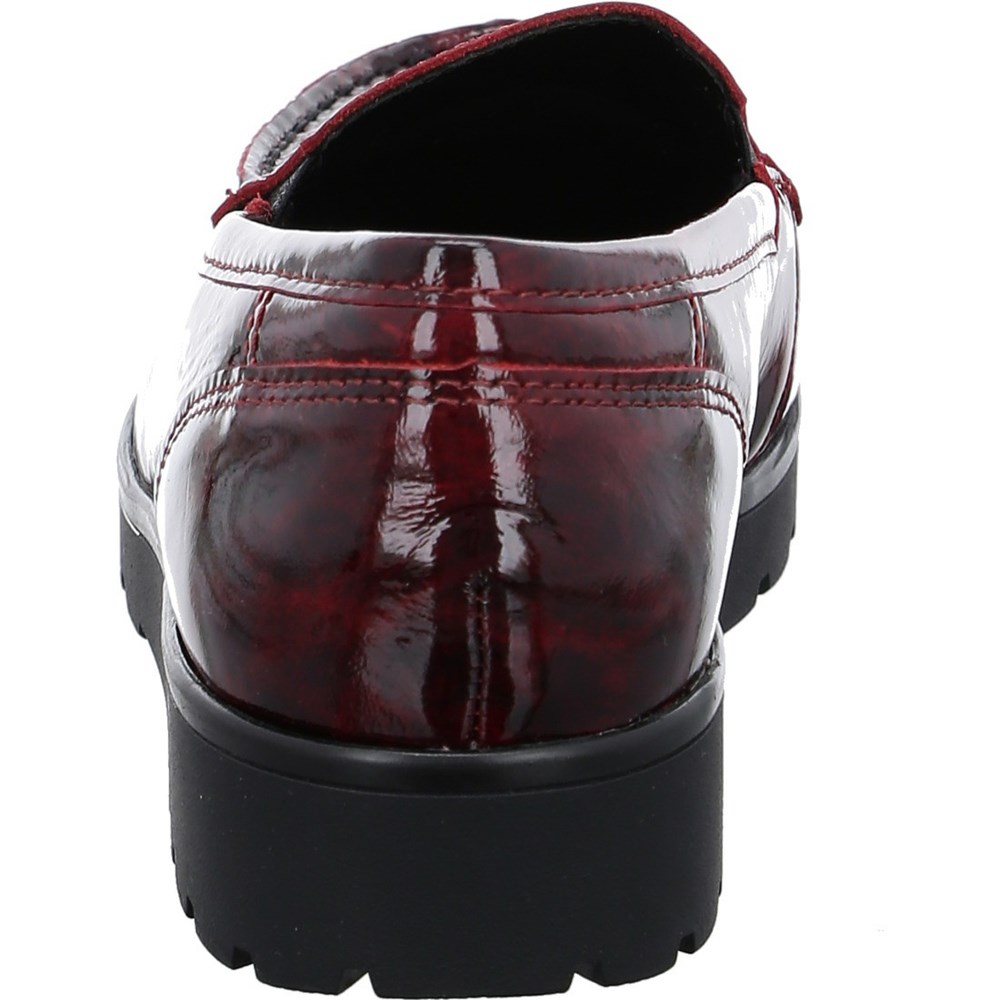 ARA Slip-ons Dallas chianti Loafers Dame Rød | PL8041963