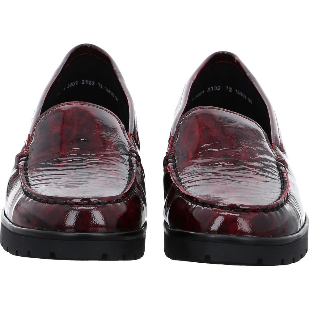 ARA Slip-ons Dallas chianti Loafers Dame Rød | PL8041963