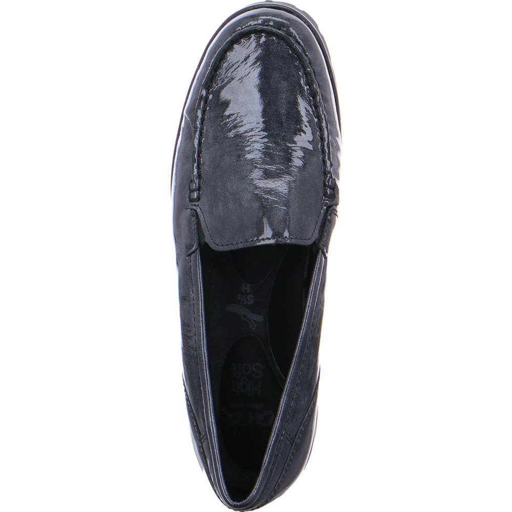 ARA Slip-ons Dallas graphit Loafers Dame Grå | CR3246908