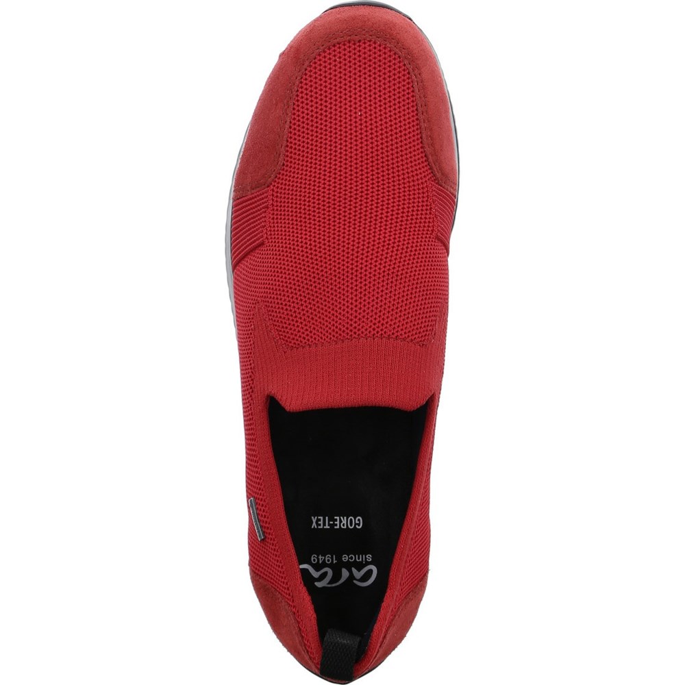 ARA Slip-ons Lissabon chilli Joggesko Dame Rød | AI2416905