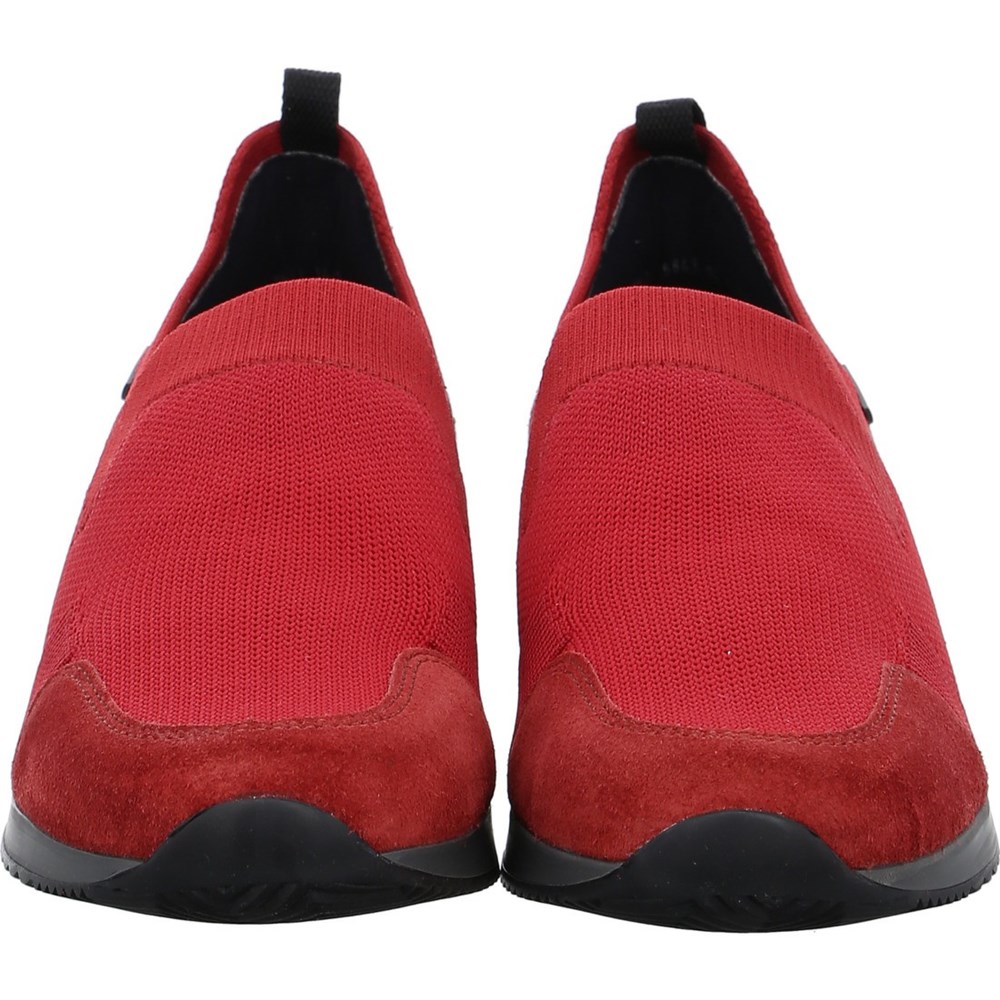 ARA Slip-ons Lissabon chilli Joggesko Dame Rød | AI2416905