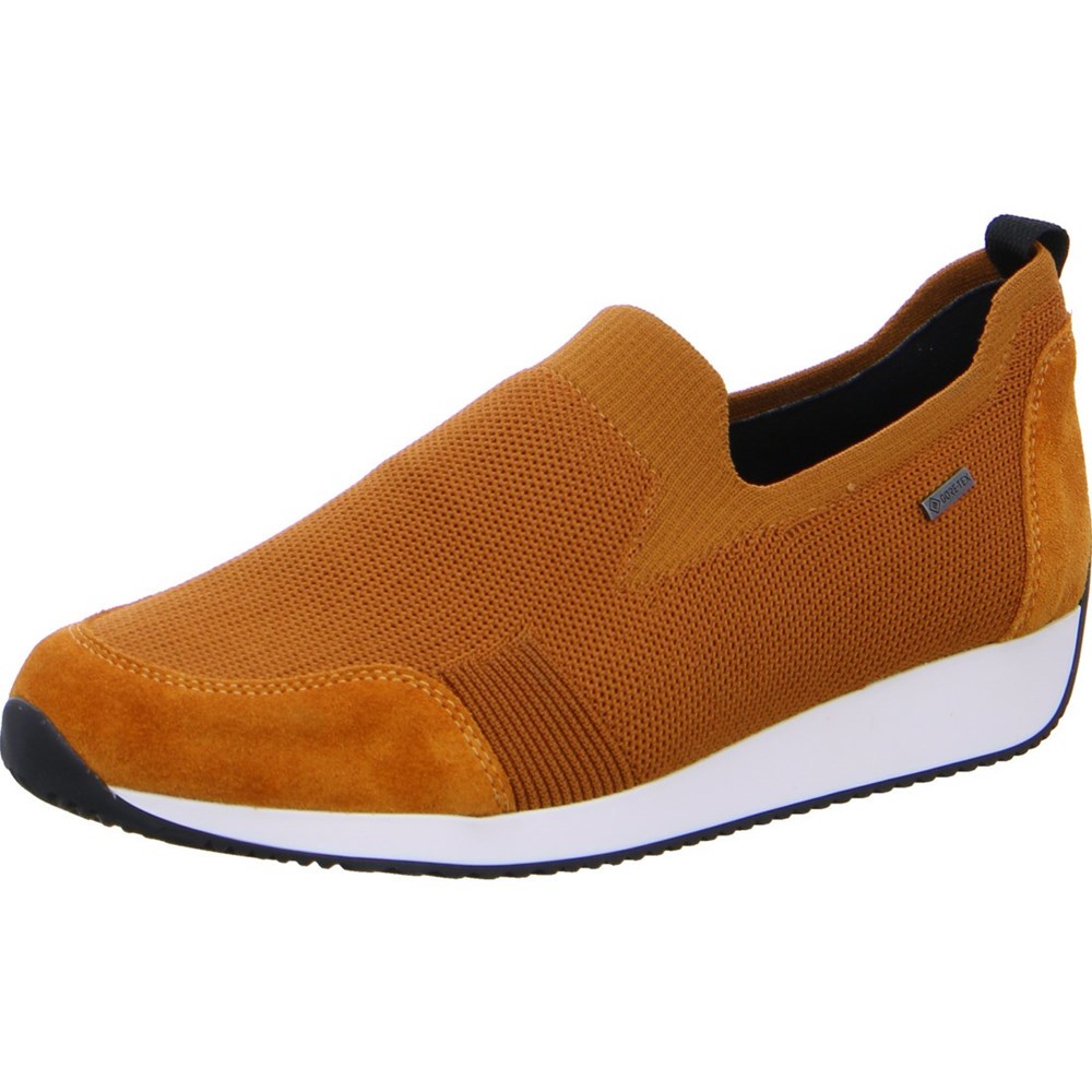 ARA Slip-ons Lissabon curry Joggesko Dame Gul | HO5204861