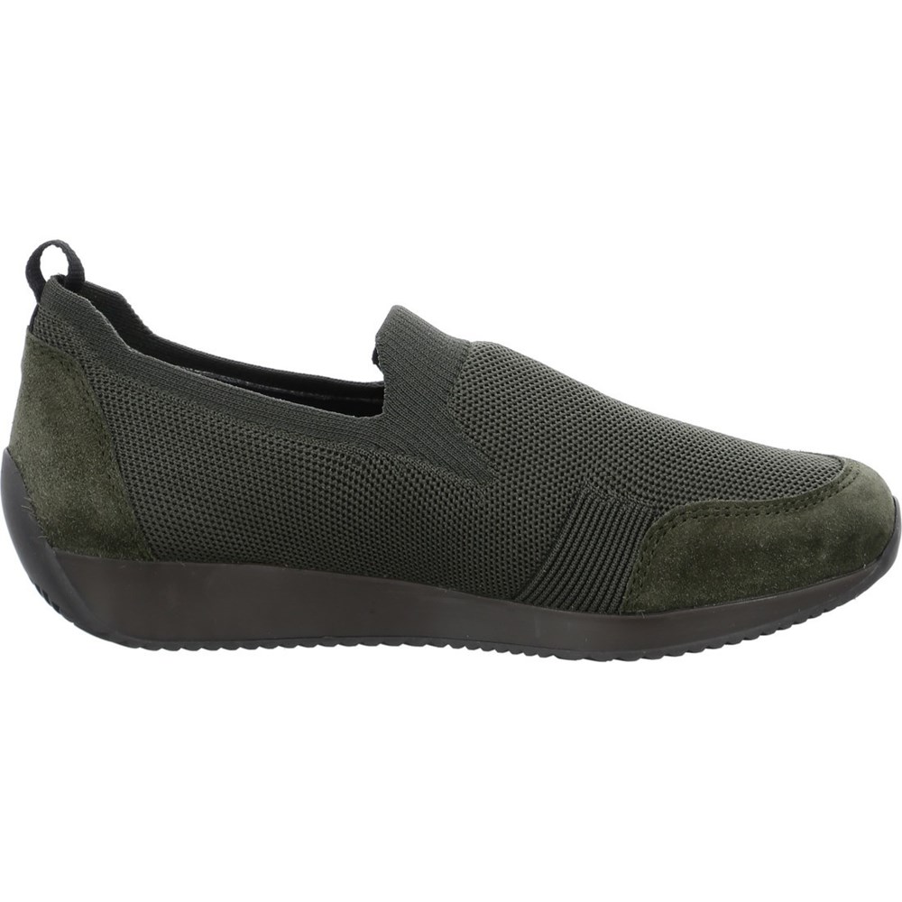 ARA Slip-ons Lissabon forest Joggesko Dame Grønn | ZF7365894