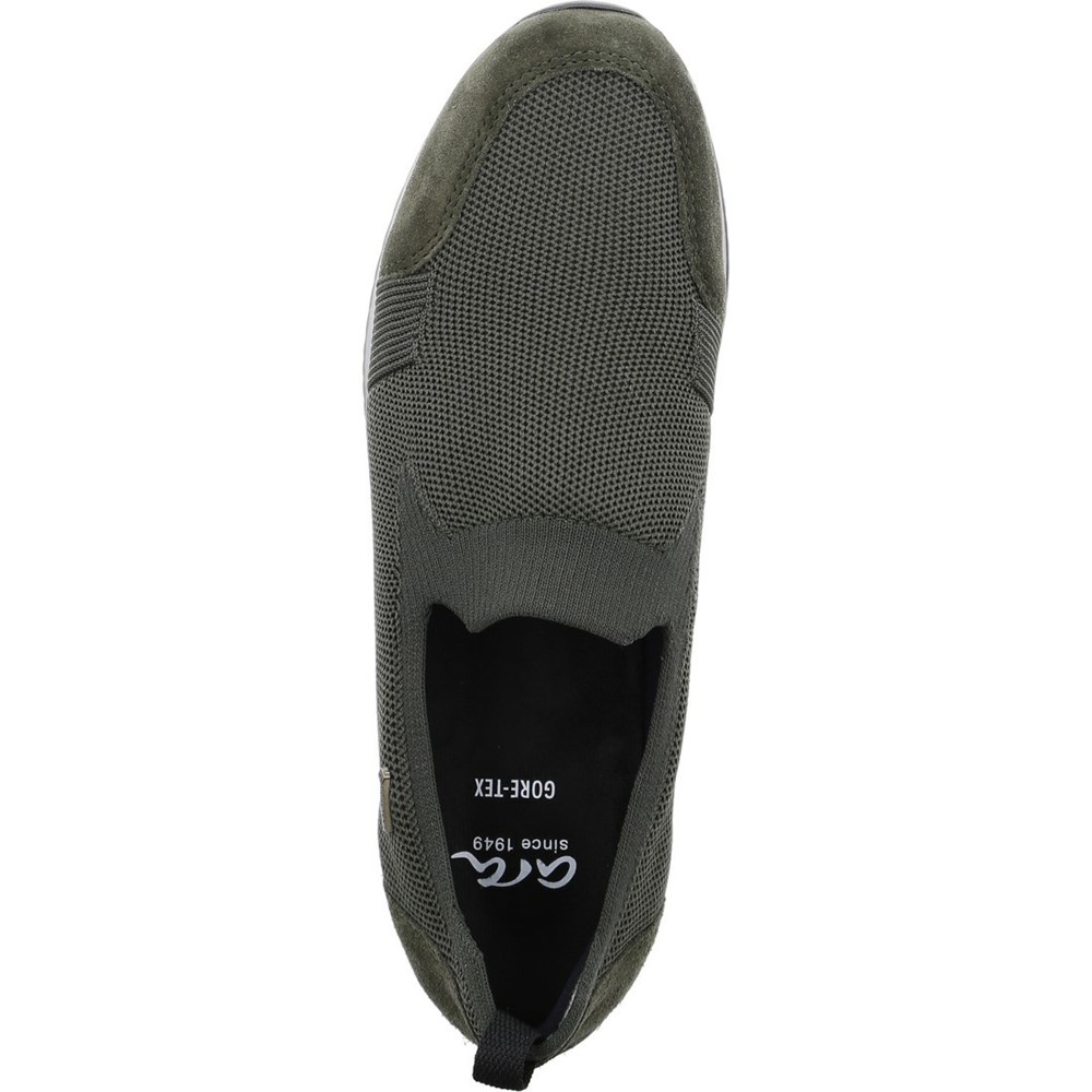 ARA Slip-ons Lissabon forest Joggesko Dame Grønn | ZF7365894